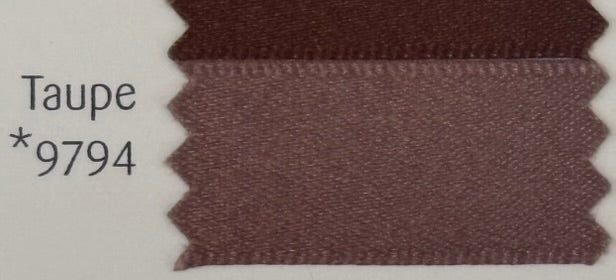 fabric swatch labeled 'taupe 9794' on a white background