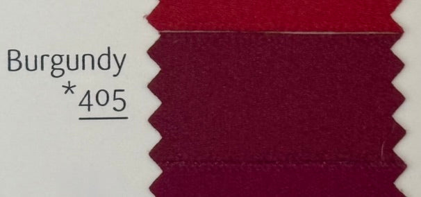 Burgundy fabric swatch with number 405 on a white background